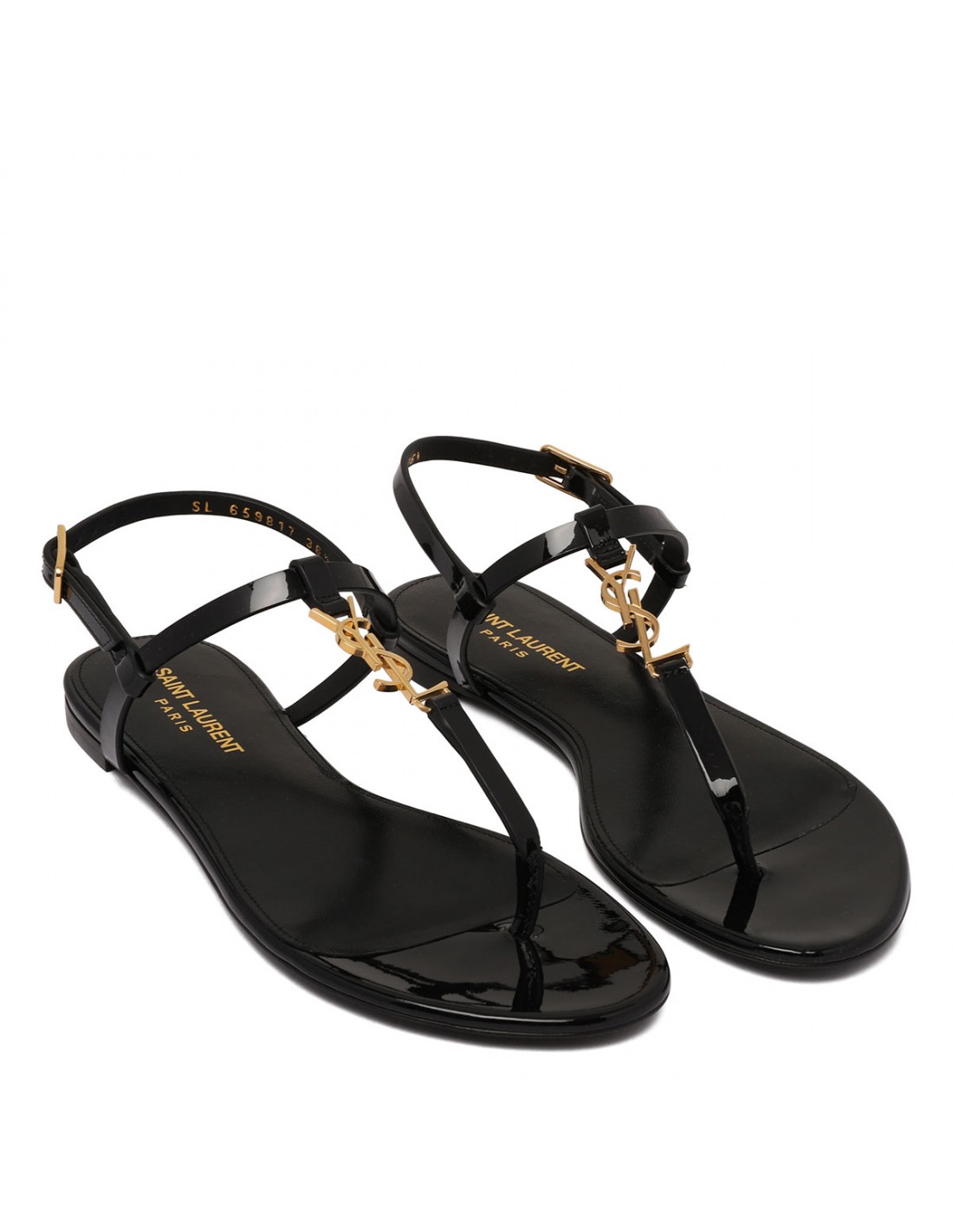 Cassandra black sandals