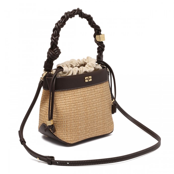 Brown Bou bucket bag