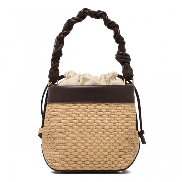 Brown Bou bucket bag