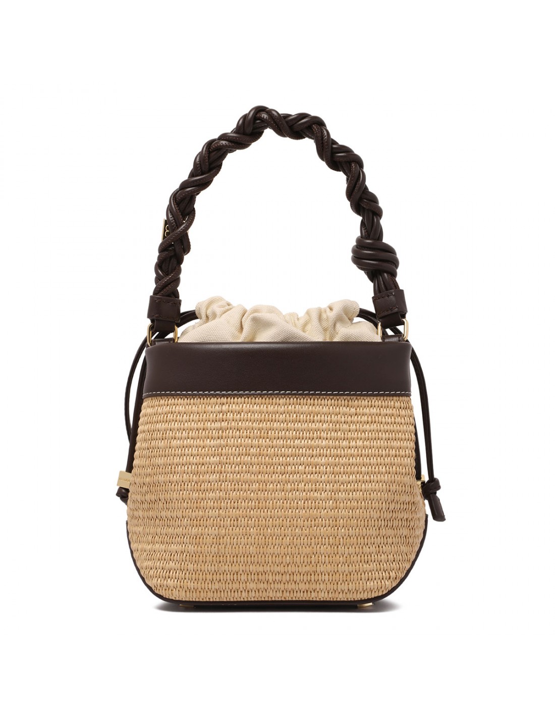 Brown Bou bucket bag