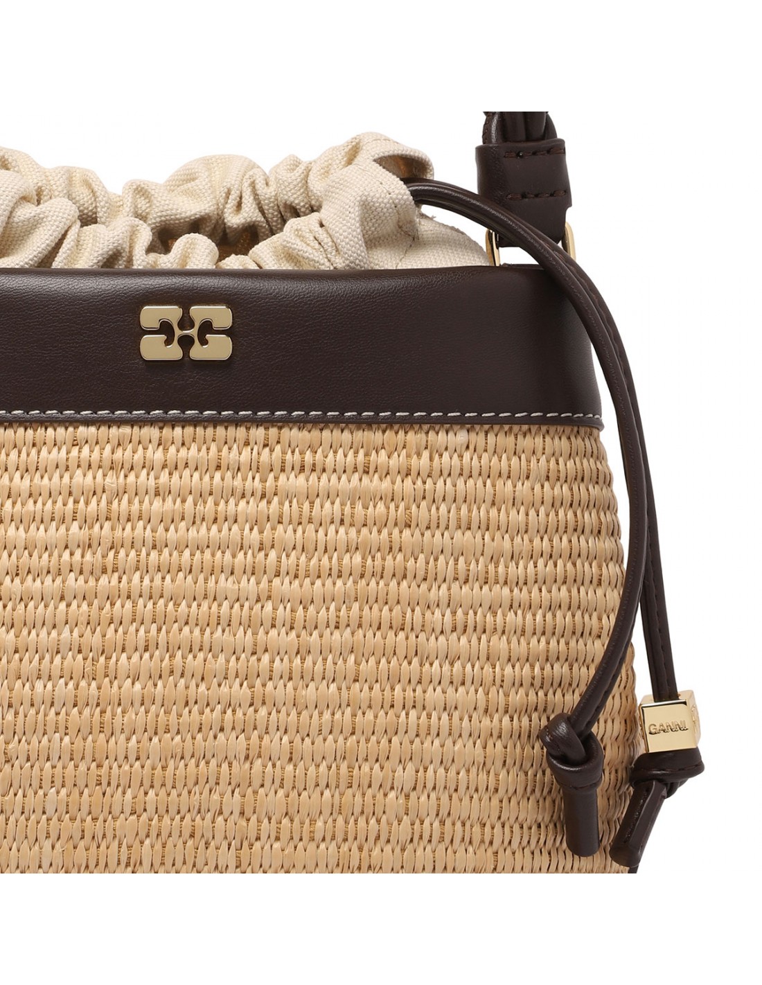 Brown Bou bucket bag