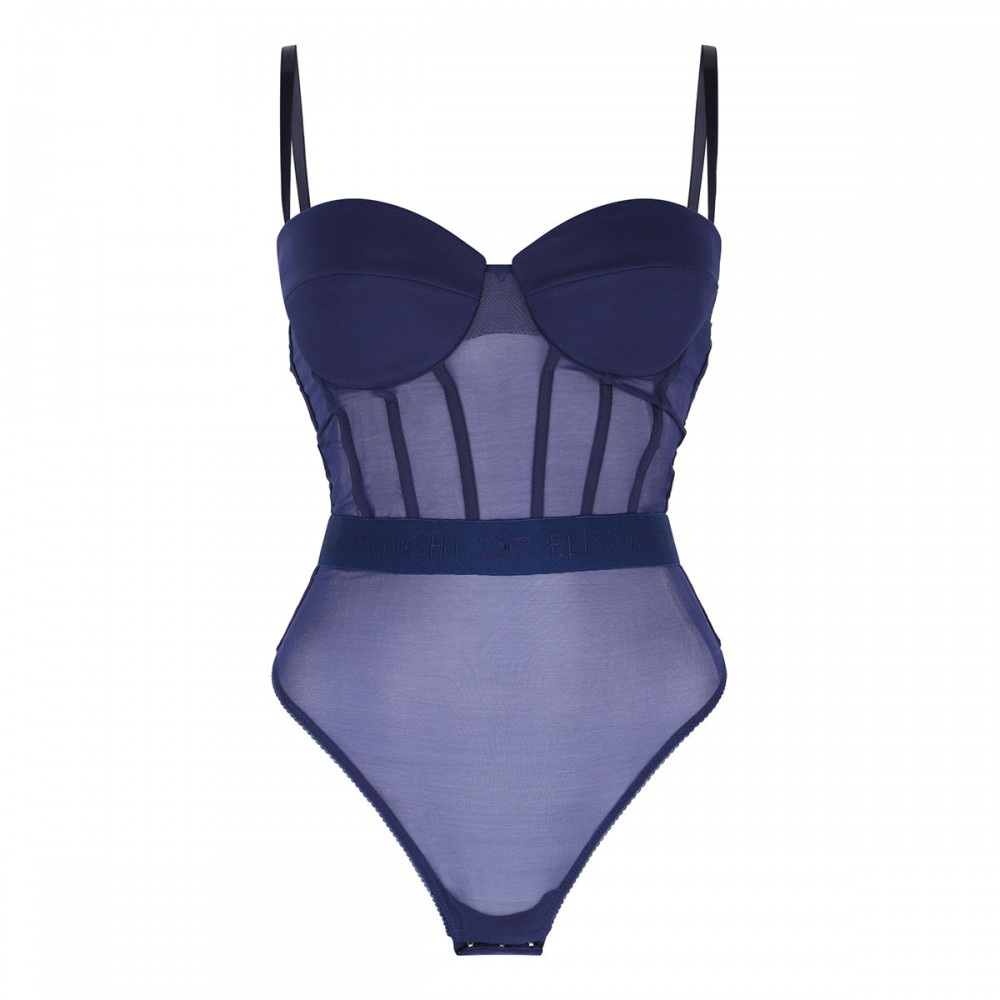 Oltremare blue bodysuit