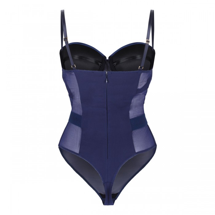 Oltremare blue bodysuit