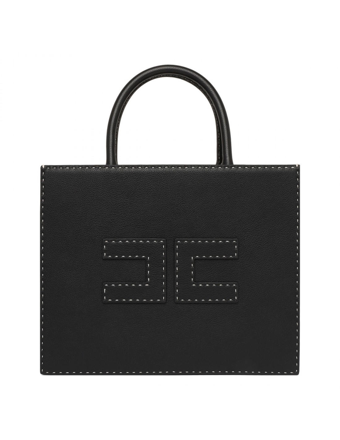 Black medium tote bag