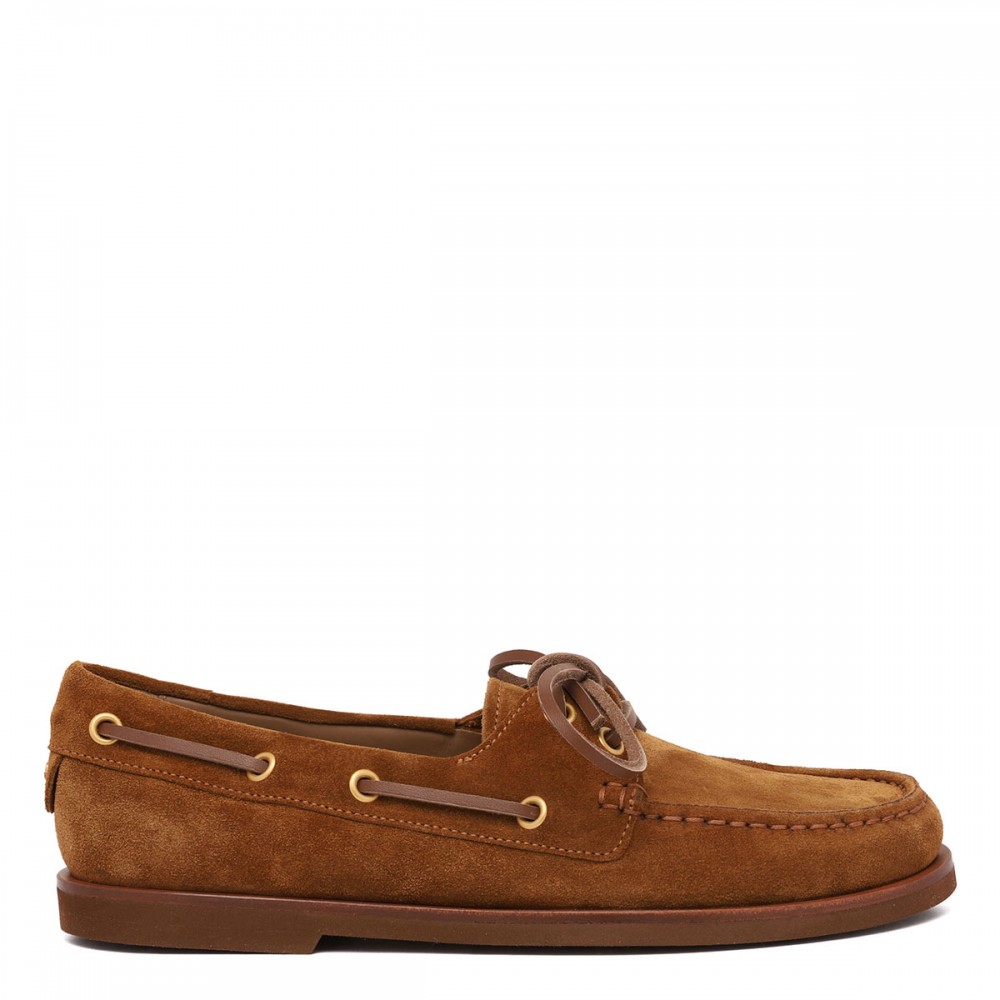 Vandée suede boat loafers