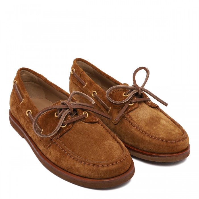 Vandée suede boat loafers