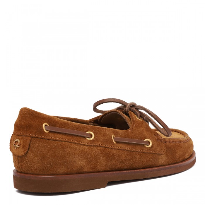 Vandée suede boat loafers