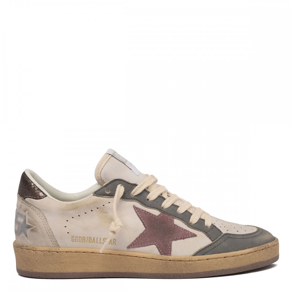 BallStar sneakers with mauve star