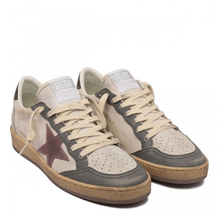 BallStar sneakers with mauve star