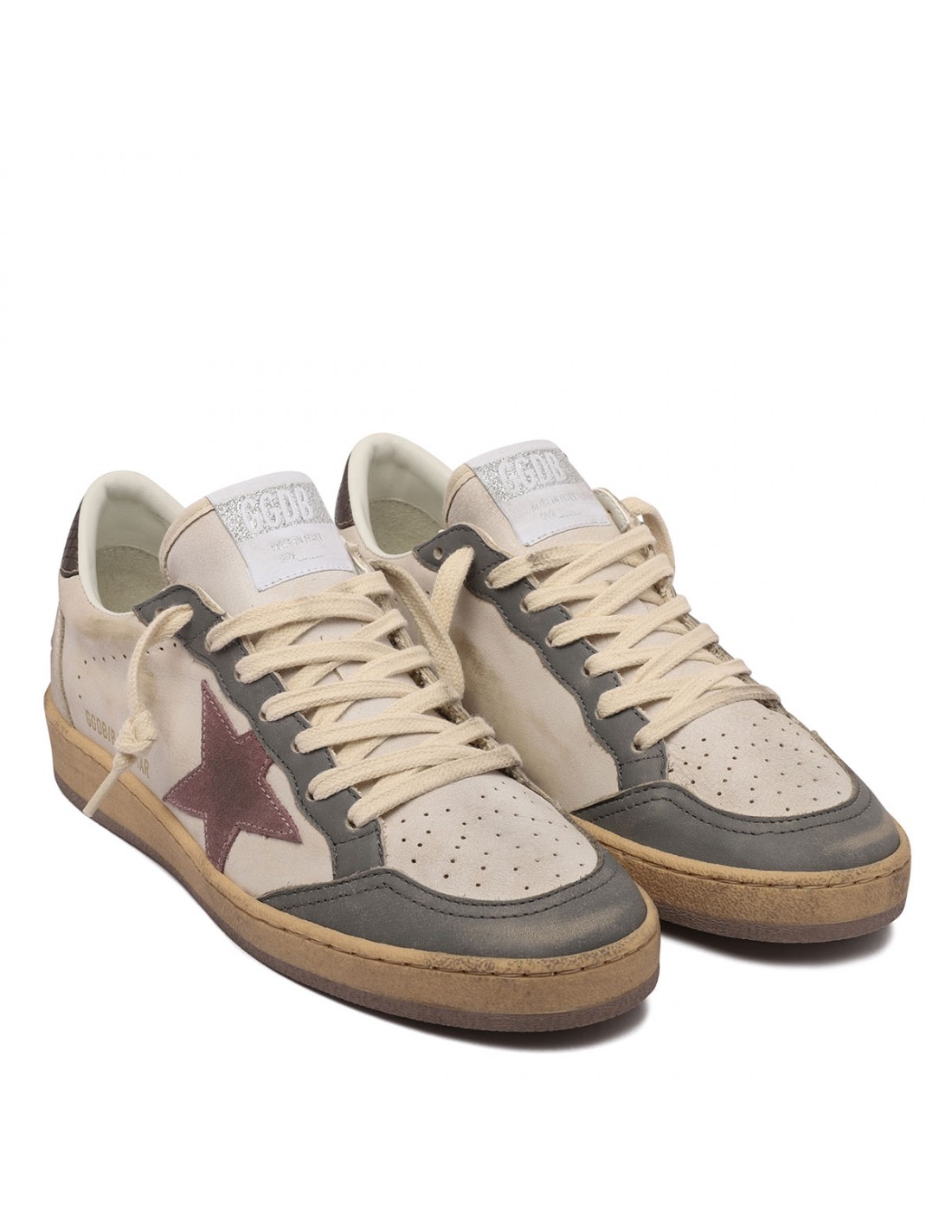 BallStar sneakers with mauve star