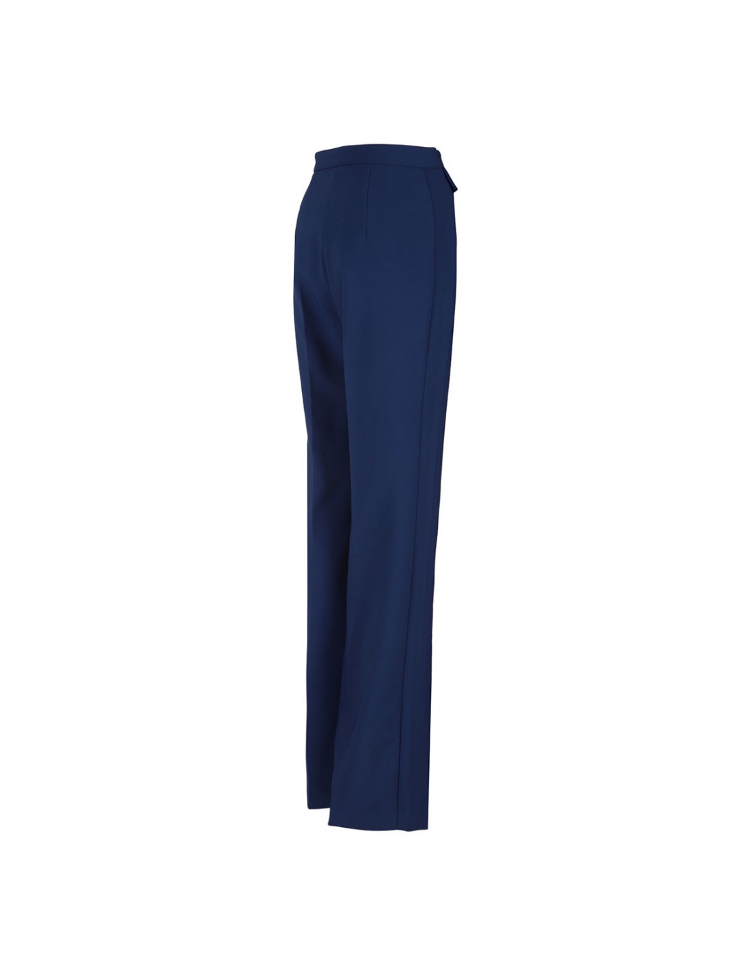 Oltremare blue crepe pants