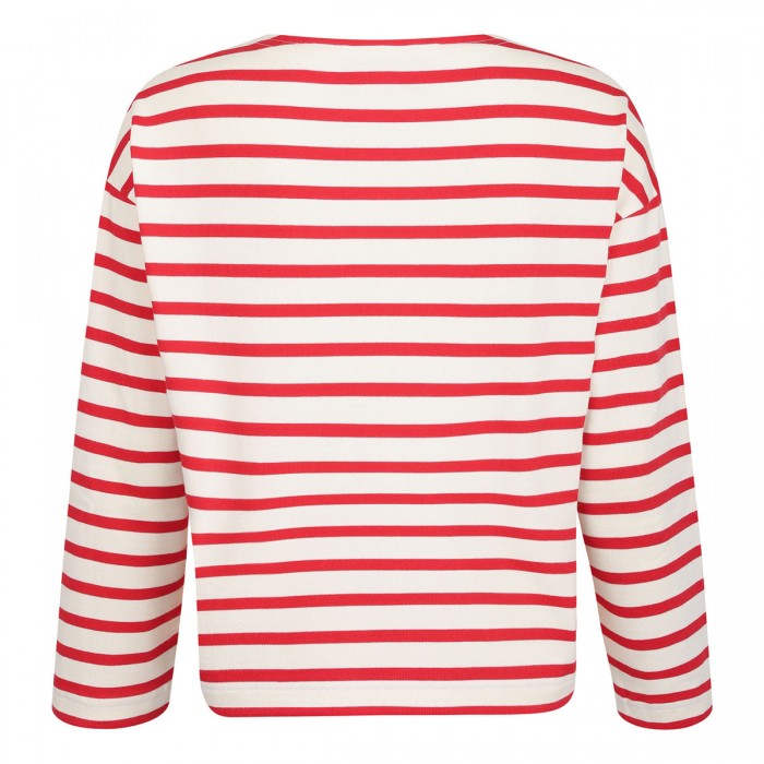 Striped jersey T-shirt