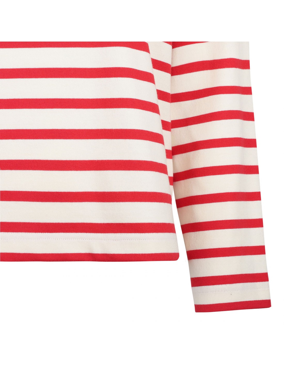 Striped jersey T-shirt