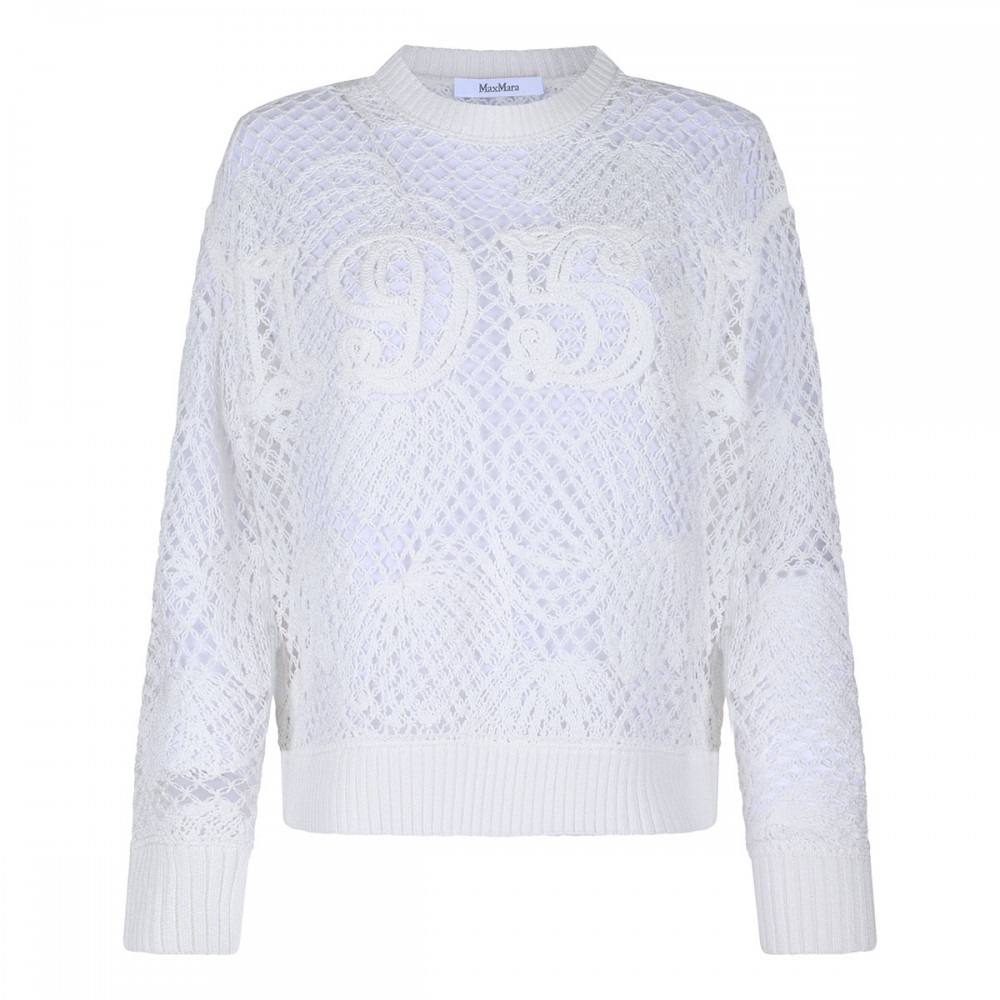 Farea embroidered cotton sweater