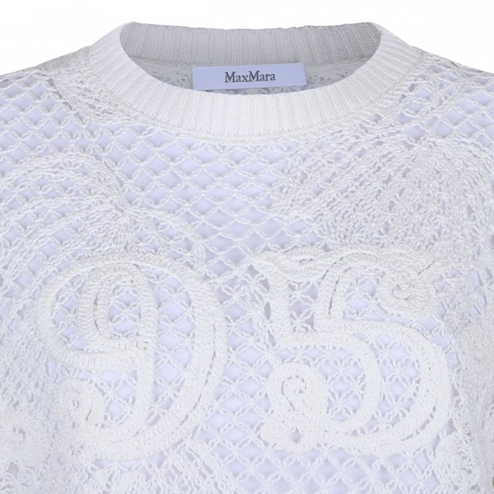 Farea embroidered cotton sweater