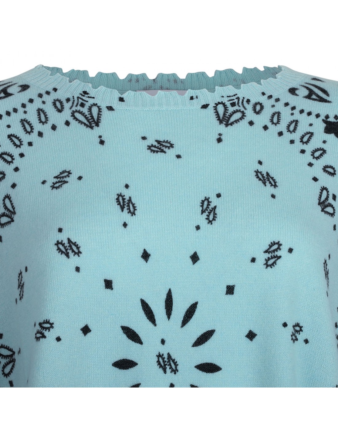 Mela bandana cashmere sweater