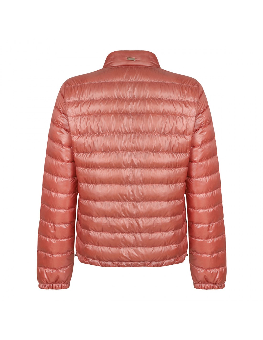 Dark pink quilted jacket