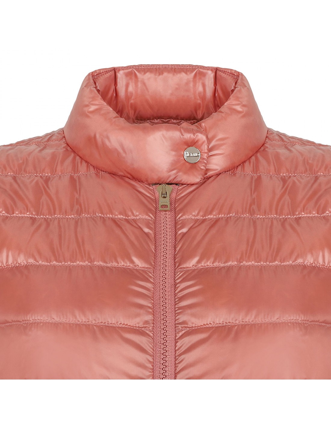 Dark pink quilted jacket