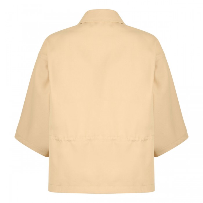 Cotton gabardine jacket