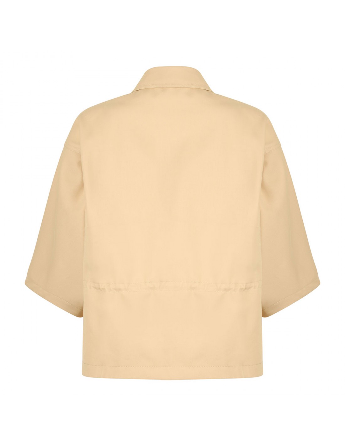 Cotton gabardine jacket