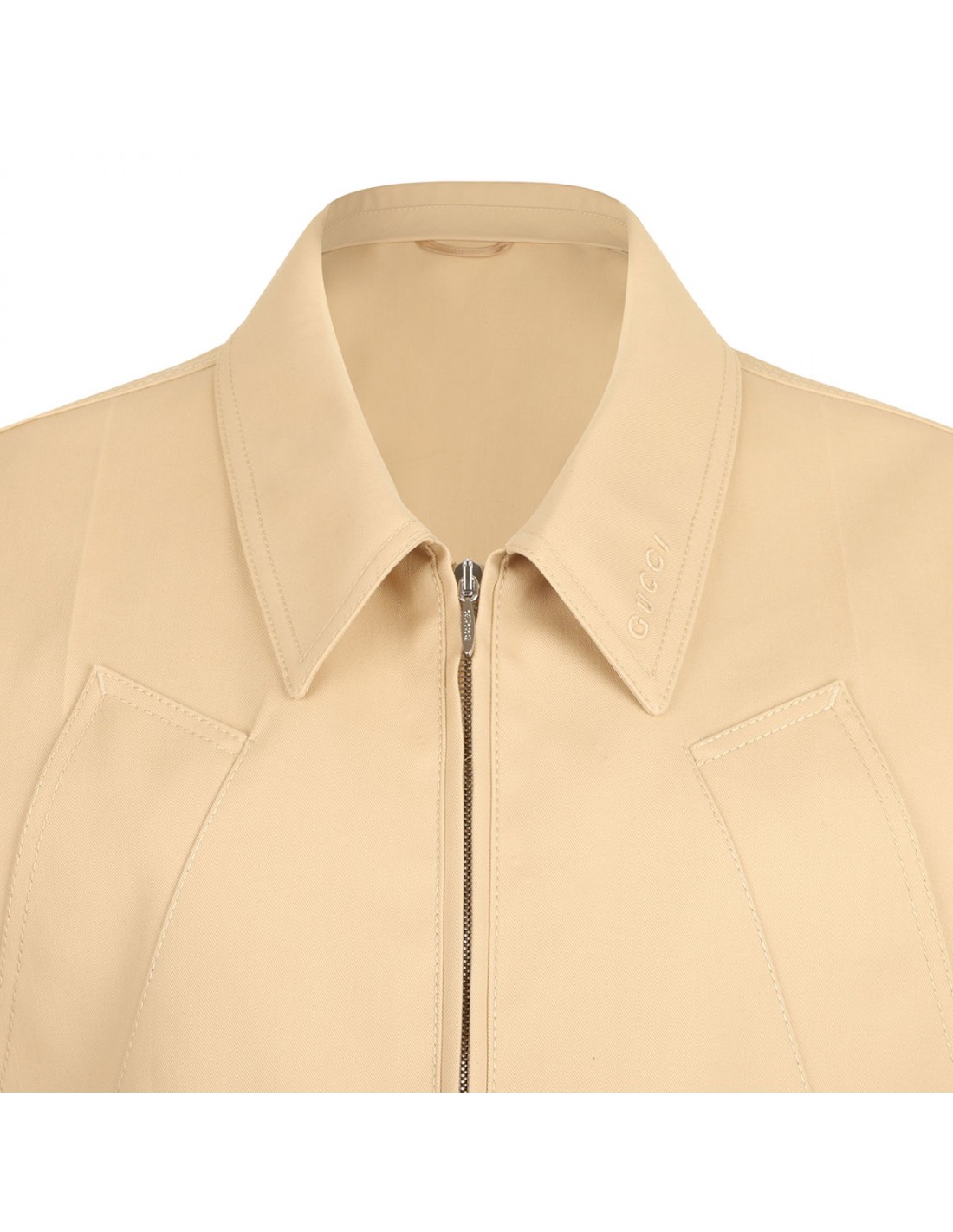 Cotton gabardine jacket