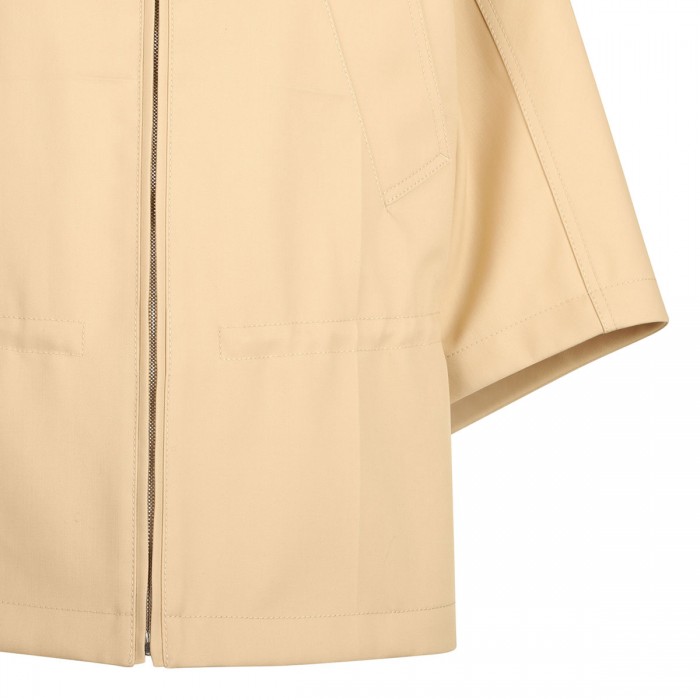 Cotton gabardine jacket