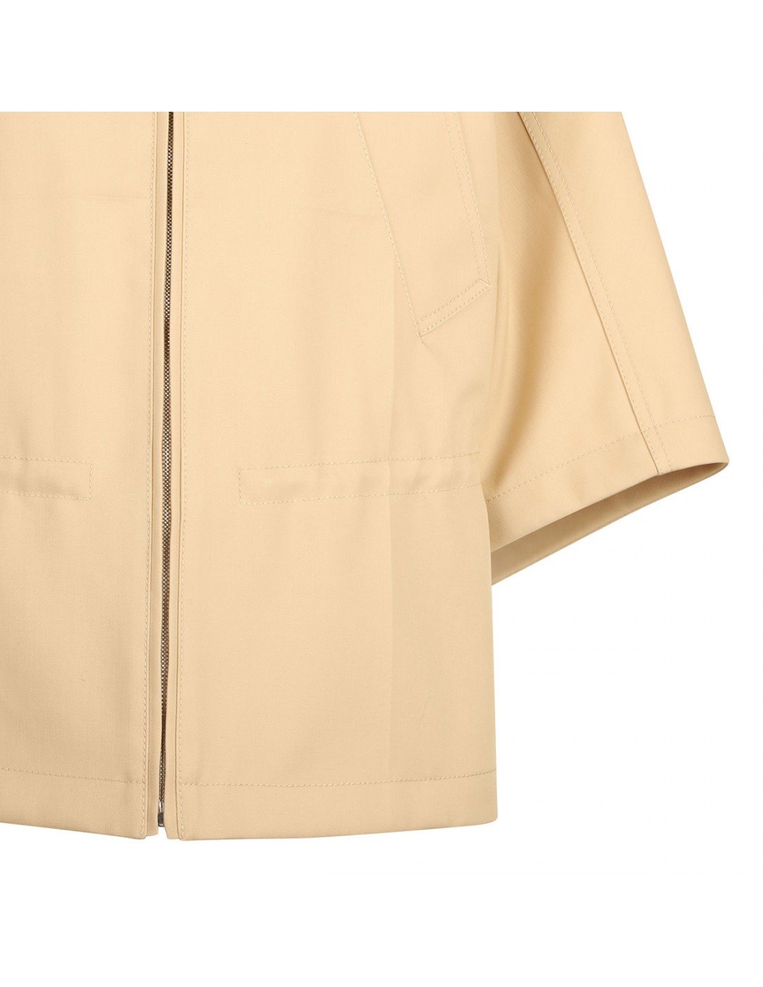 Cotton gabardine jacket