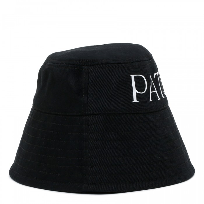 Logo black bucket hat