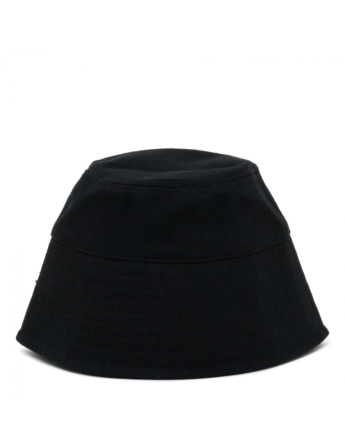 Logo black bucket hat