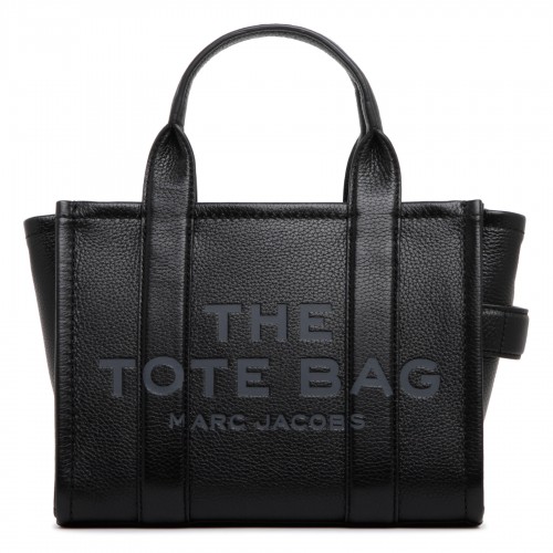 MARC JACOBS The Leather Small Tote Bag - Black