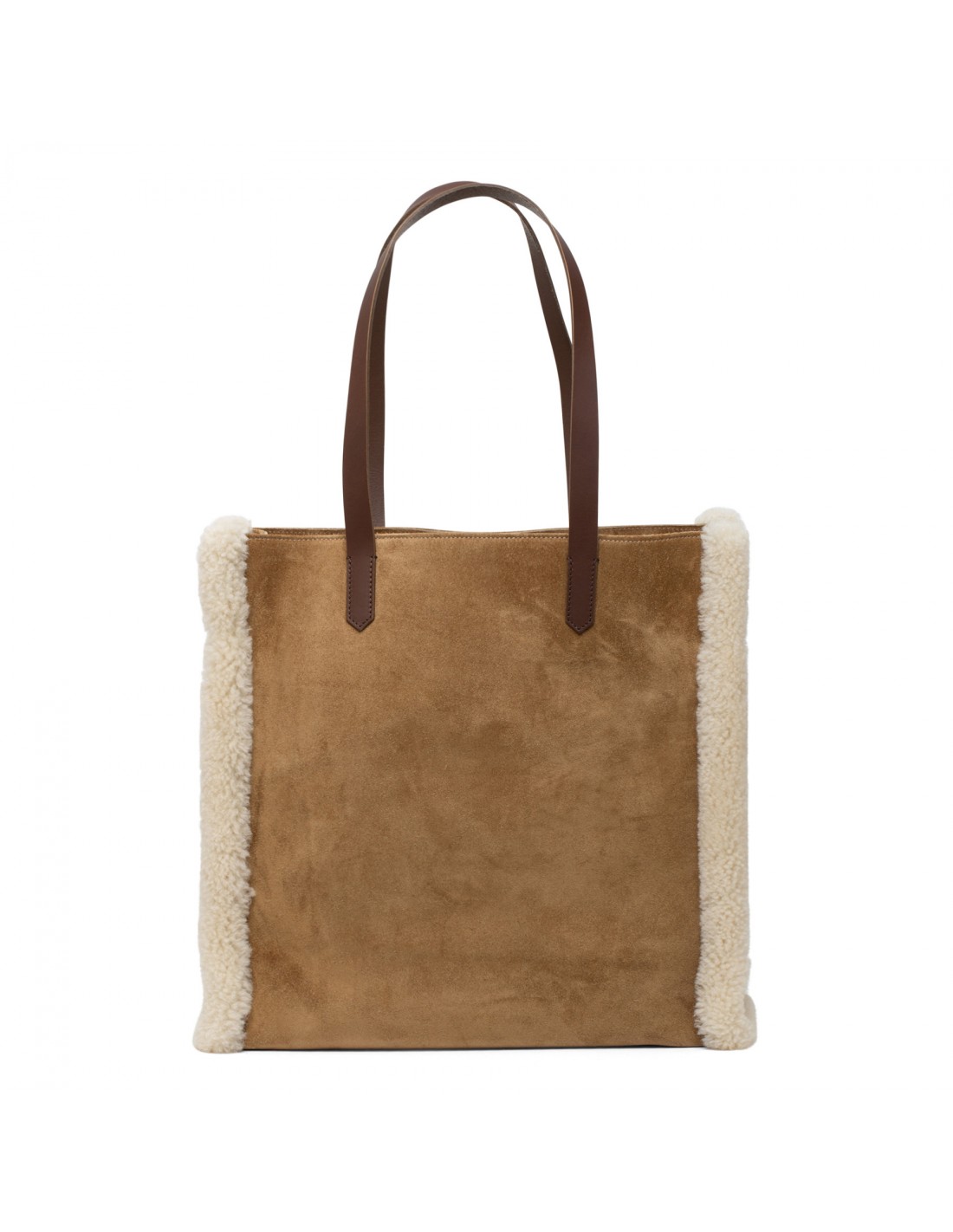 Luxury Tote Bag Suede  Camel – M.I.L.A. made in Los Angeles