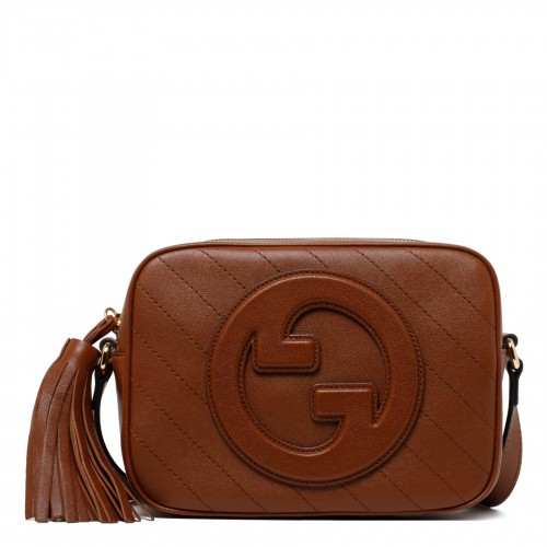 Gucci - Blondie Small Leather Cross-body Bag - Womens - Tan